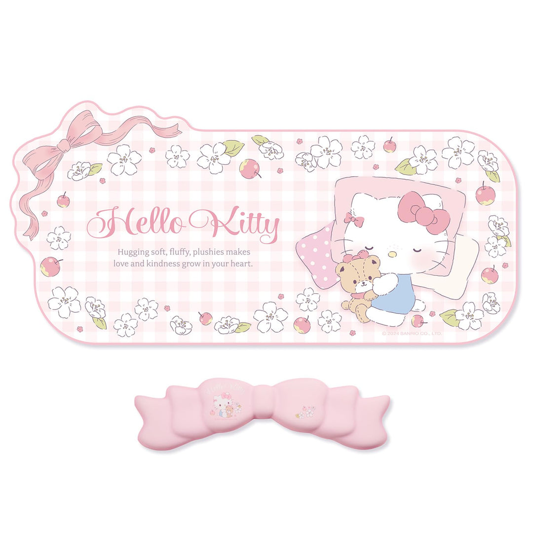 Anime-Mauspad-Handgelenkauflage-Set – rutschfeste Schreibtischunterlage und Memory Foam-Handgelenkau