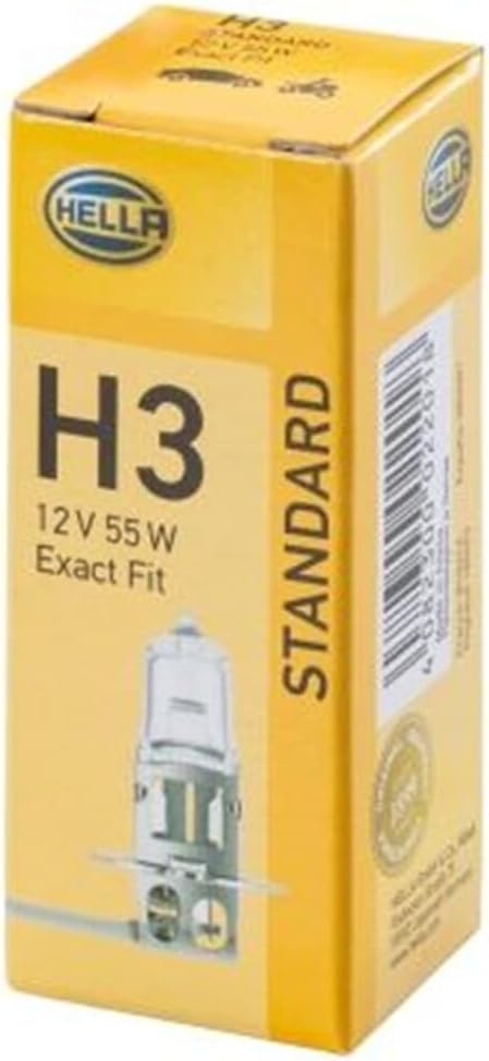 HELLA - Halogen-Arbeitsscheinwerfer - Oval 100 - 12V - Einbau/Schraubanschluss - 2-Punkt Befestigung