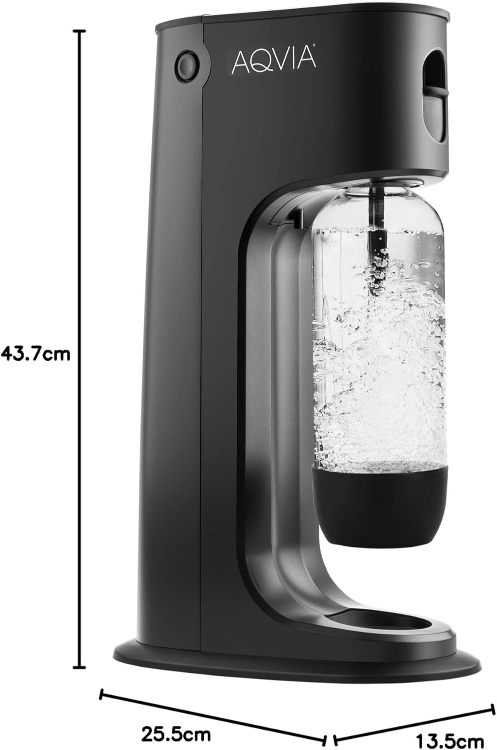 Aqvia Balance Wassersprudler,, Schwarz