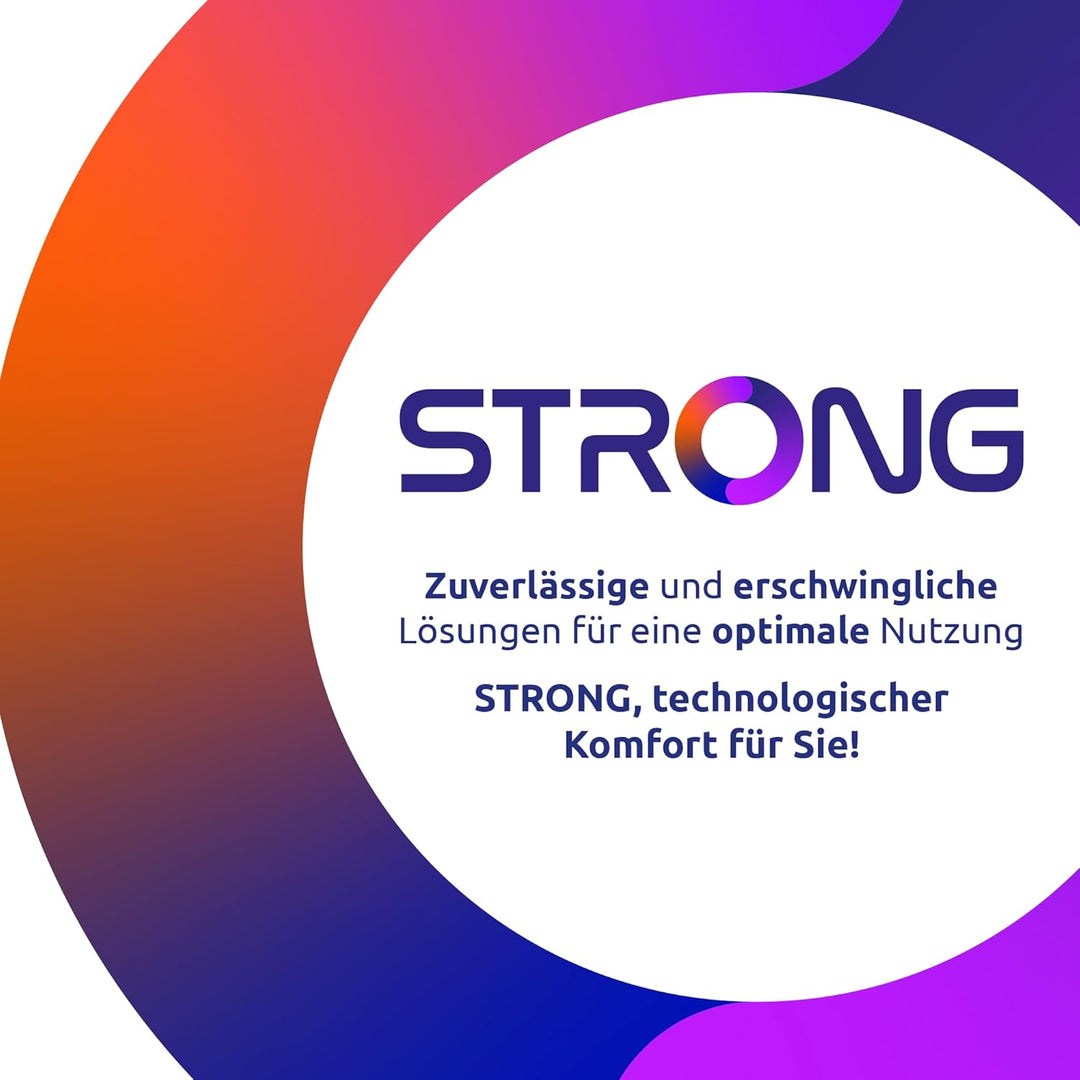 STRONG - Streaming Box Android TV 4K UHD - Leap-S3+ V2 - Chromecast Built-in - Kompatibel mit Google