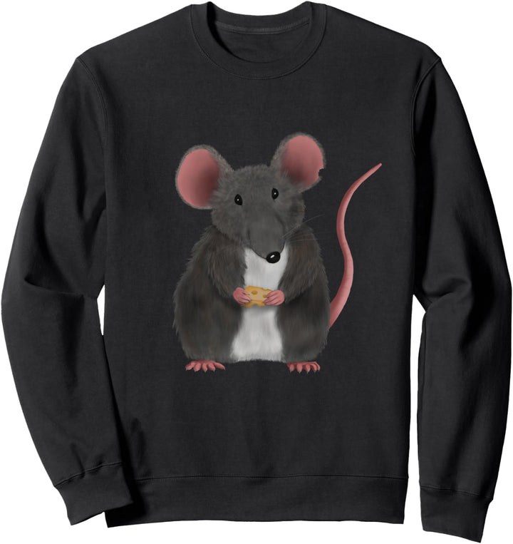 Süsse Maus oder Ratte (D010-0775A) Sweatshirt