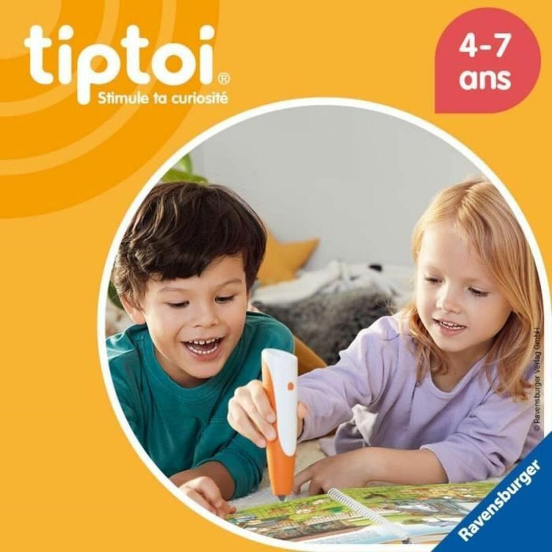 Ravensburger - tiptoi® – Starter Set – Leser + Buch Die Enzyklopädie der neugierigen P'tits curieux