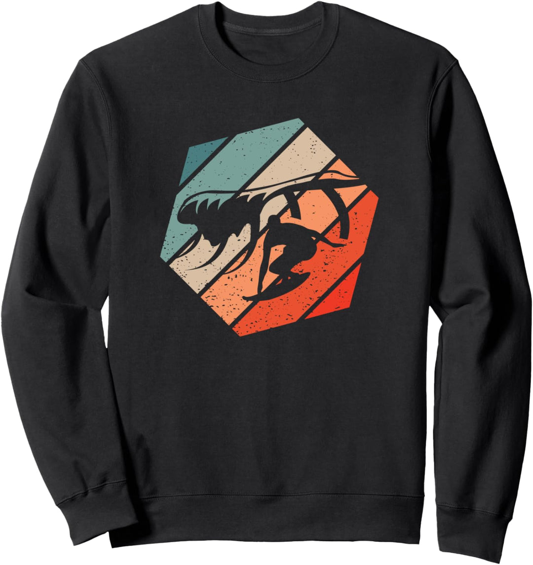 Surfen Retro Style Vintage Sweatshirt
