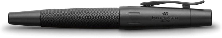 Faber-Castell 148620 - Füller e-motion Pure Black M, 1 Stück Füller Feder M schwarz, Füller Feder M