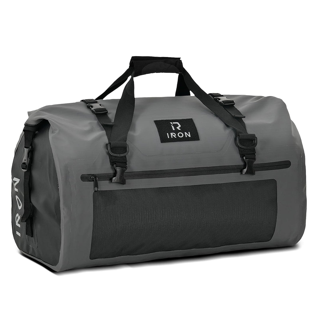 BORLENI Motorrad Hecktasche Gepäckrolle wasserdicht 30L – Premium Motorradtasche mit Rolltop, Reflek