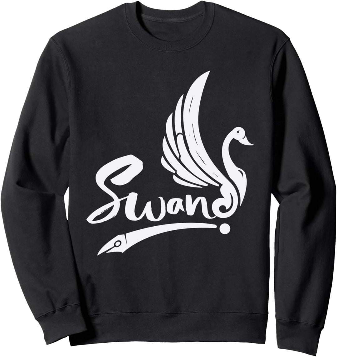 Schwan, Zugvögel, Schwan Sweatshirt