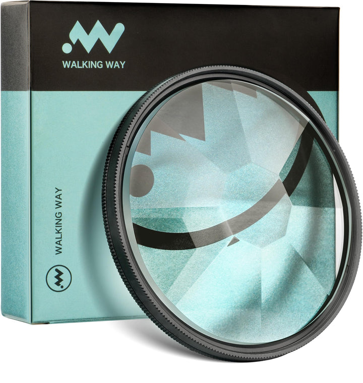 WalkingWay 67mm 8-Fach Prismaobjektivfilter Aus Anamorphem Optischem Glas Für Dezente Kaleidoskopeff