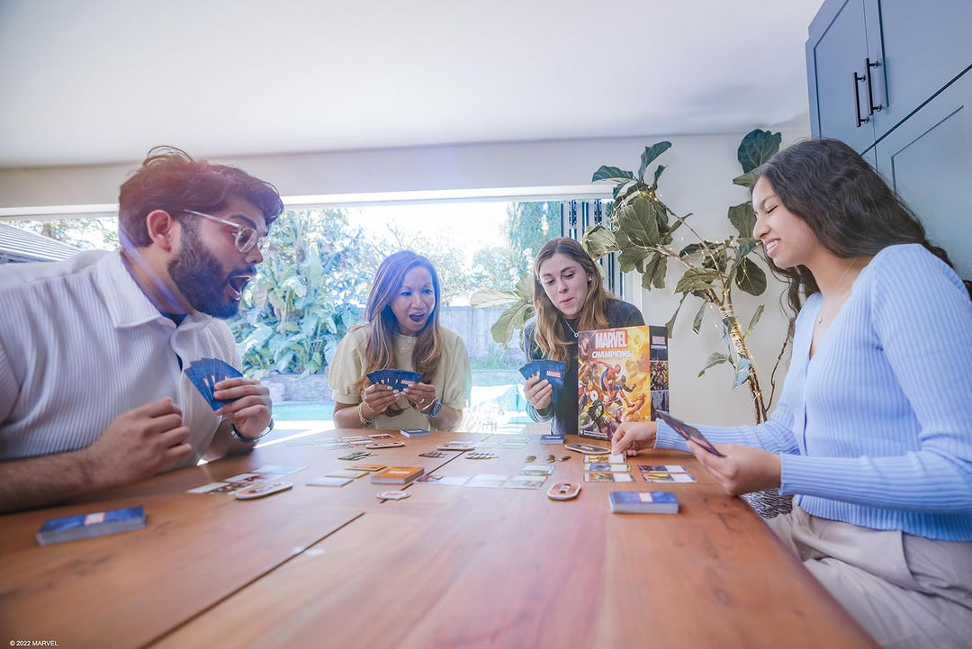 Fantasy Flight Games, Marvel Champions: Base Game, Card Game, Ages 14+, 1-4 Players, 45-90 Minute Pl