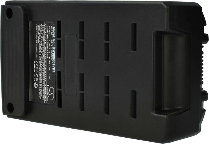 vhbw Akku kompatibel mit Tineco Pure ONE S12, S12 PRO Staubsauger (2000 mAh, 21,6 V, Li-Ion)