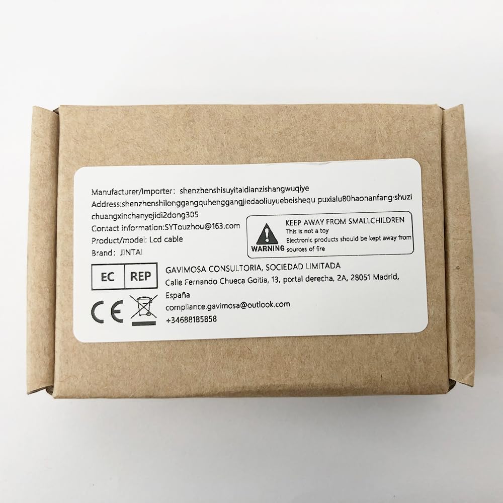 Suyitai LCD-Display-Kabel LVDS LED EDP 30-polig für Asus ZenBook 13 14 UX325JA UX425IA NB2551 14005-