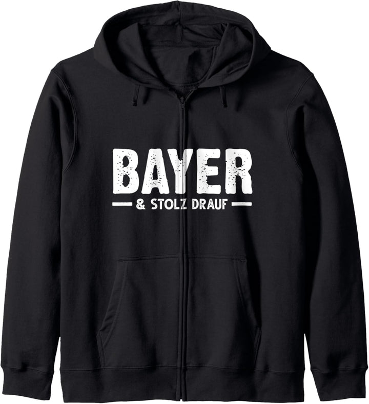 Bayer Bayern Bayrisch Kapuzenjacke