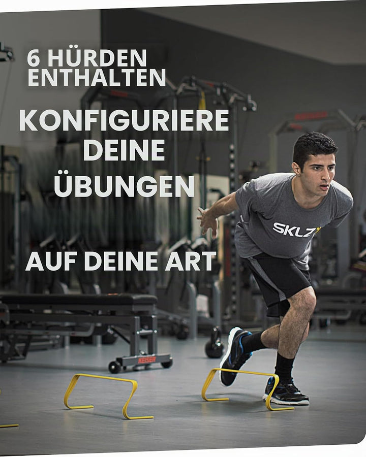 SKLZ Europe GmbH Hurdle 6er Set Einheitsgrösse, Einheitsgrösse