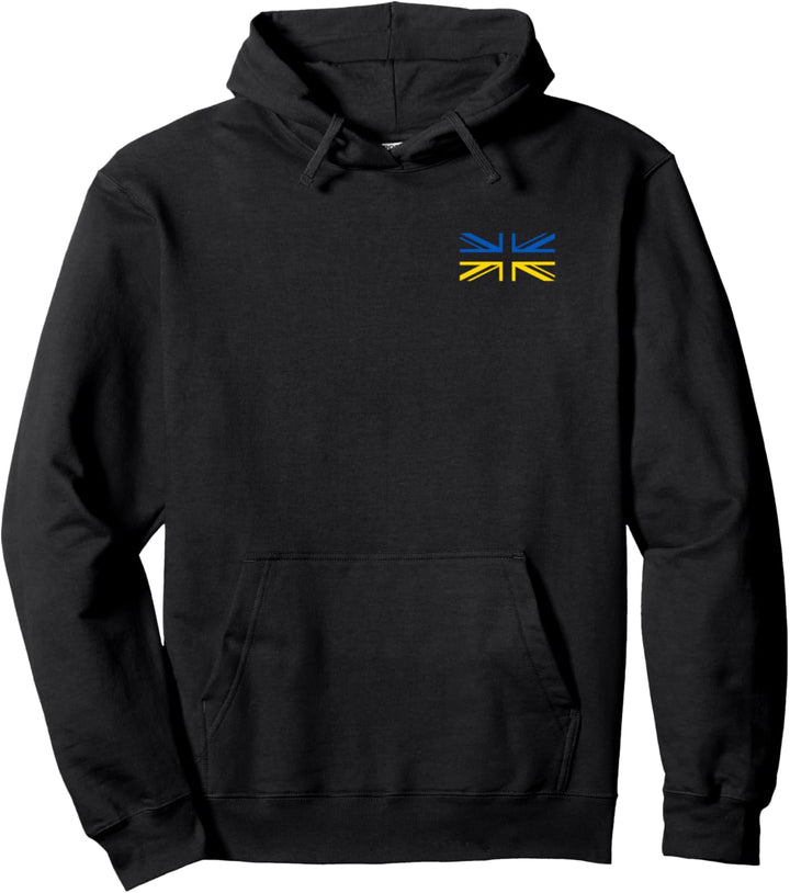 Ukraine, britische Flagge, UKrainisch, Englisch, Union Jack, Citizen Pullover Hoodie