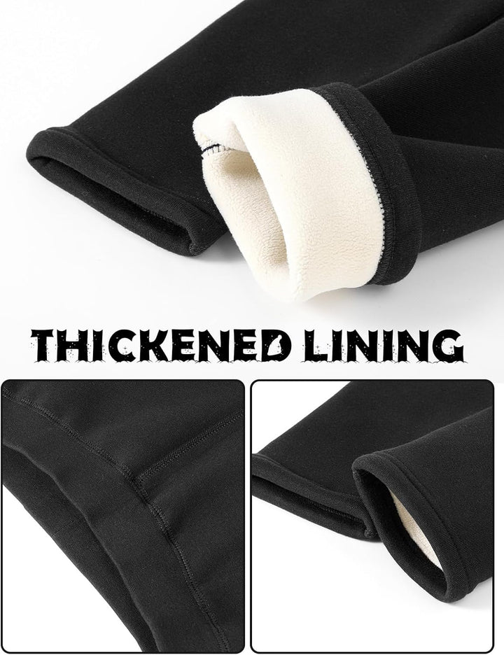 Soudittur Thermo Leggings Mädchen 2er-Pack 140 2er-pack Schwarz/Schwarz, 140 2er-pack Schwarz/Schwar