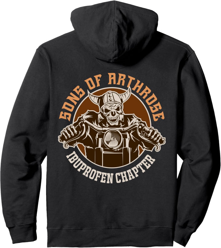 Sons of Arthrose - Ibuprofen Chapter Biker Motorradfahrer Pullover Hoodie