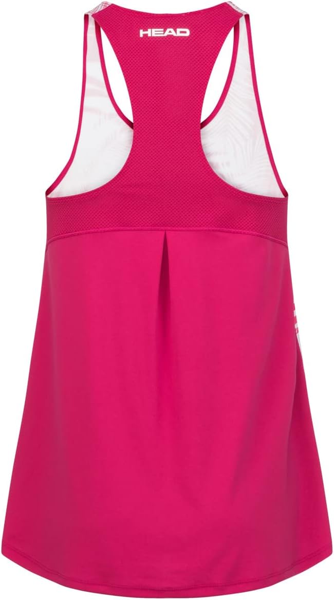 HEAD Agility Tech Women's Tank Top S Mulberry/Print, S Mulberry/Print
