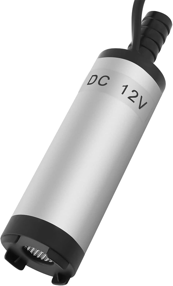 Tauchpumpe aus Edelstahl, 12 V, 3,8 cm, für Benzin-Dieselöl, Wasser, 8500r