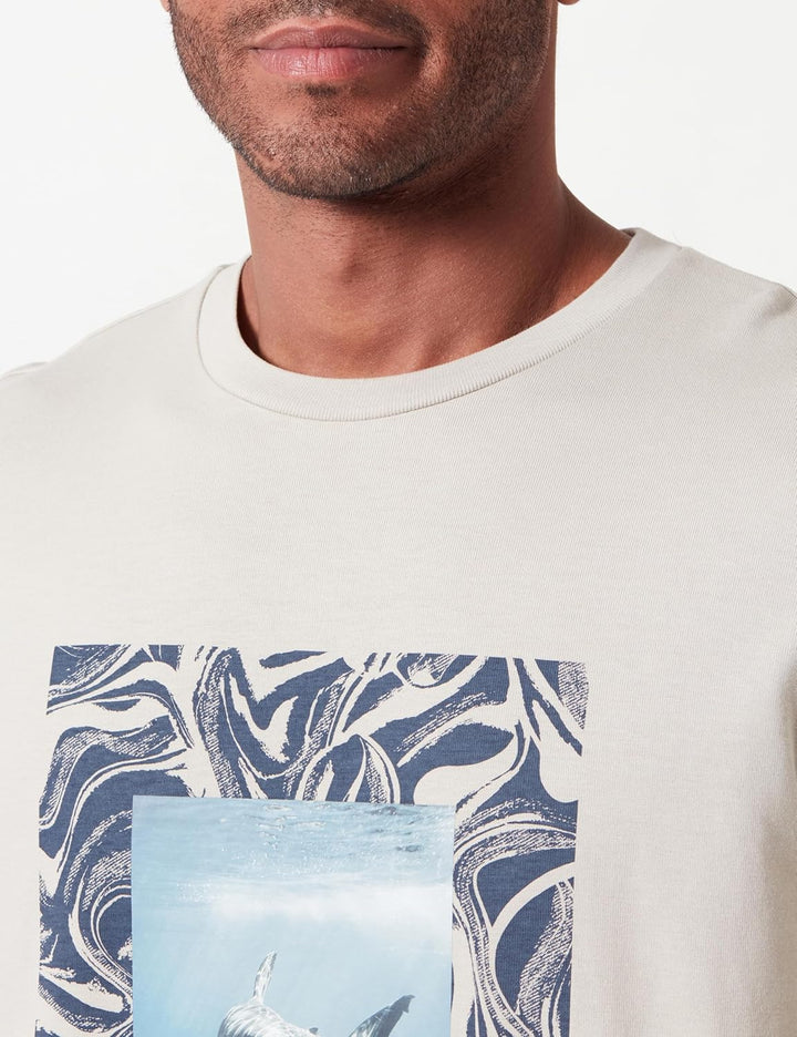 BOSS Herren Te_Tucan T_Shirt, Light Beige271