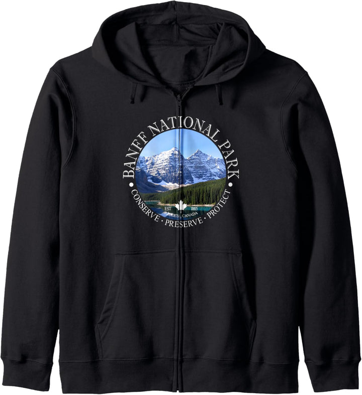 Banff National Park Conservation Banff Geschenk Kapuzenjacke