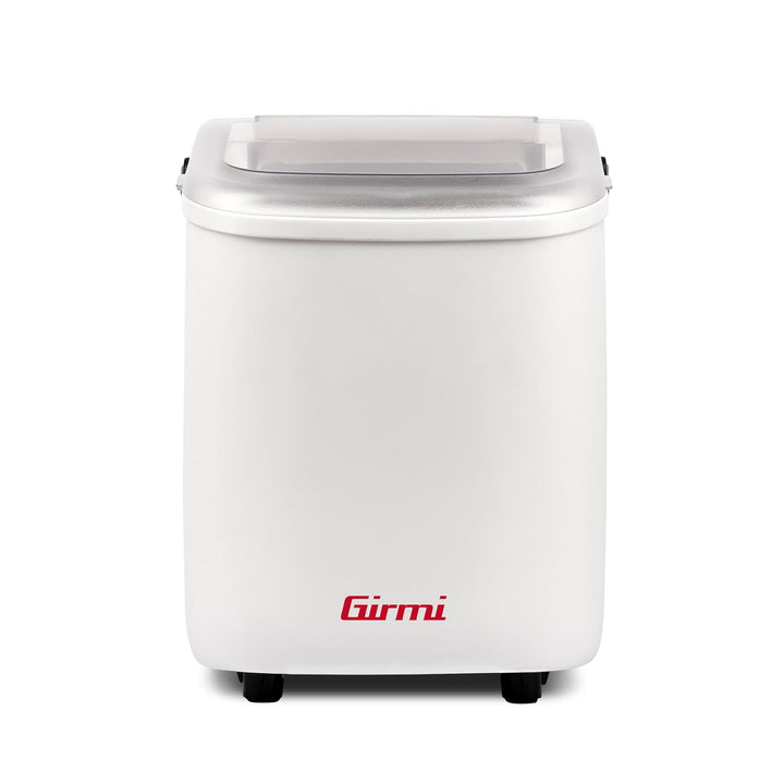 Girmi GH74 Eiswürfelbereiter, 1100 Würfel x 24 h, automatische Abschaltung, inklusive Zubehör, Weiss