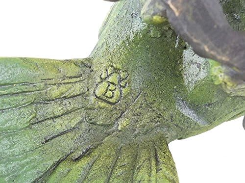 Wiener Bronze - Kakadu - Papagei - handbemalte Vogelskulptur - authentische Tierfigur - Dekostatue -