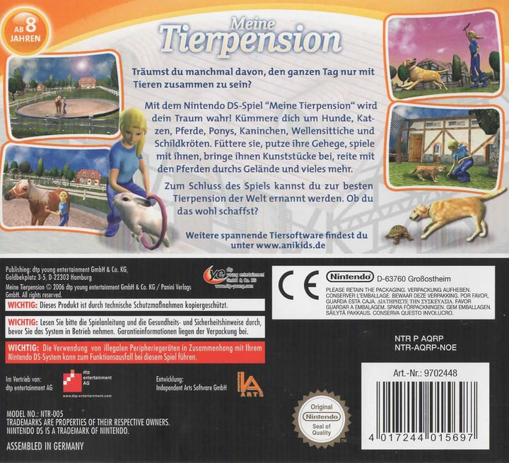 Meine Tierpension Nintendo DS, Nintendo DS