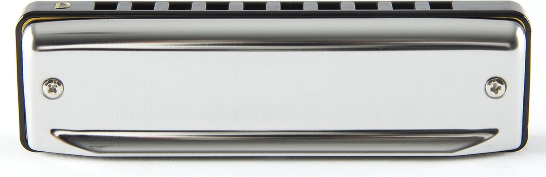 Suzuki Bluemaster MR250C diatonische Mundharmonika aus ABS, 10 Blasöffnungen, Chrom, C