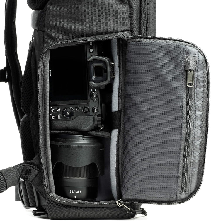 Think Tank - FocusPoint - Camera Backpack Asphalt Black 22L, Asphalt Black 22L