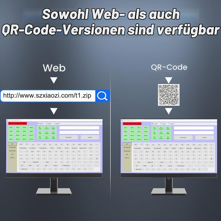 Mini 3 Schlüssel Tastatur Mechanische Tastatur Einhandige Hot Key mit Knopf | DIY Programmierbares M