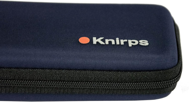 Knirps Taschenschirm US.050 Ultra Light Slim Manual im Etui - Navy Navy mit Etui, Navy mit Etui