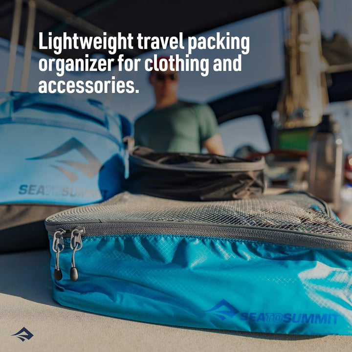 Sea To Summit Ultra-SIL Garment Mesh Bag Medium Grau - Robuste vielseitige Kleideraufbewahrung, Grös