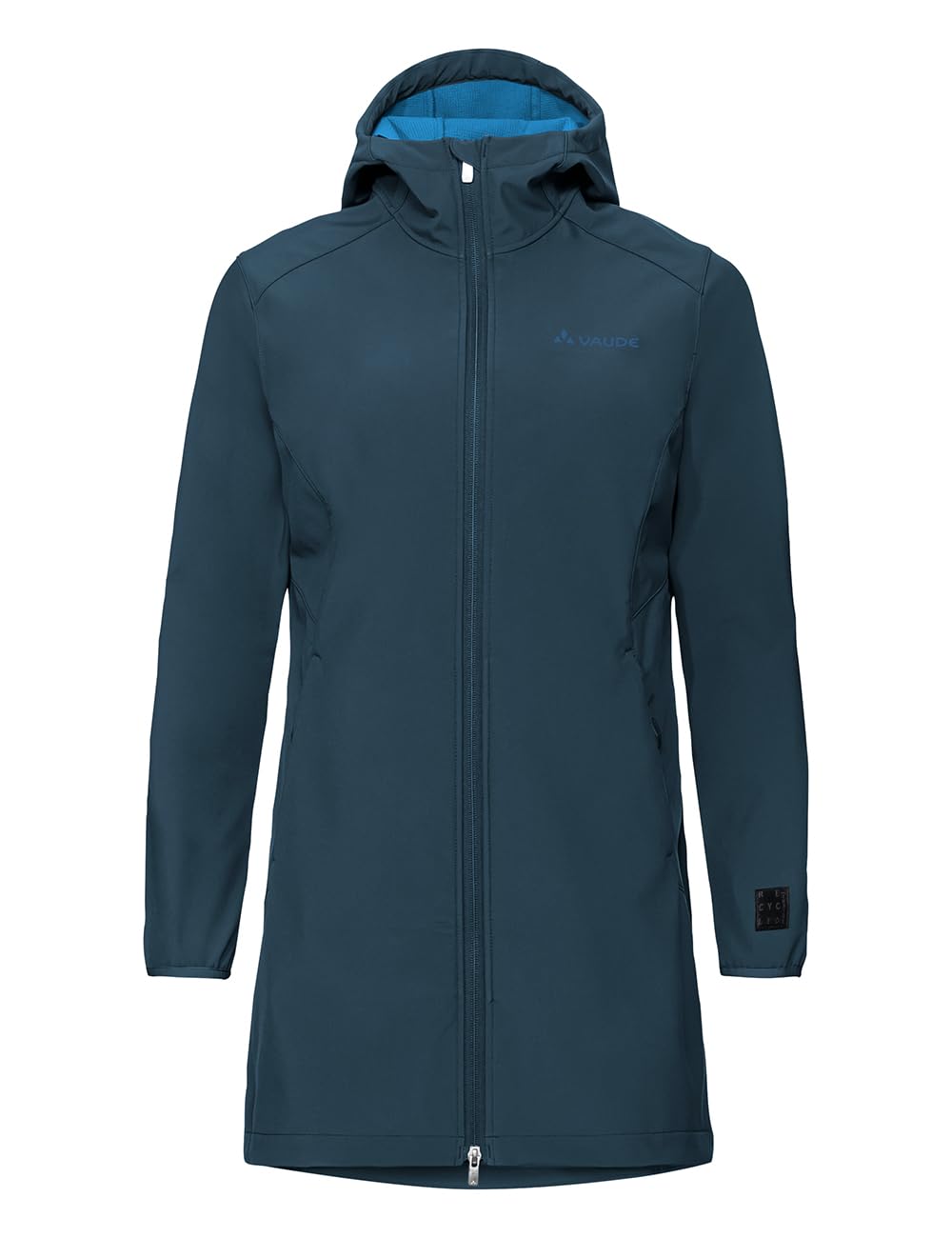 VAUDE Damen Women's Moena Softshell Parka Jacke 36 dark sea, 36 dark sea