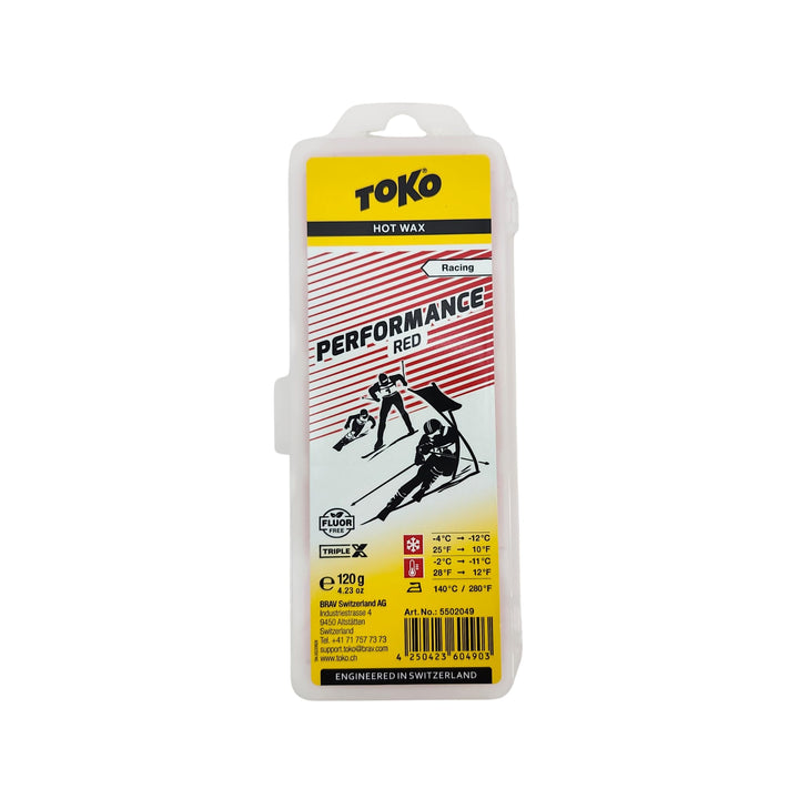 Toko Performance Heisswachs Rot 120 g