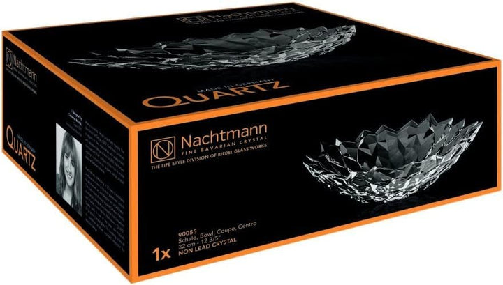 Spiegelau & Nachtmann, Schale, Kristallglas, 32 cm, 90055, Quartz, Schale
