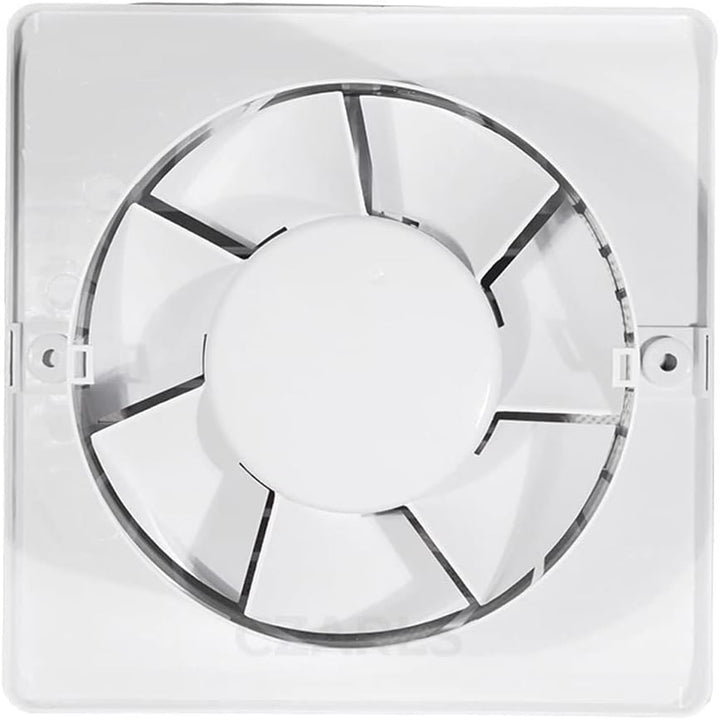 F.H. ANA Badlüfter Wandlüfter Ventilator Ø 80 mm - Nachlauf/Timer - Weiss (Funktion: Nachlauf/Timer,