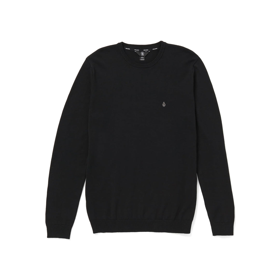 Volcom Herren Uperstand Sweater Sweatshirt S Schwarz, S Schwarz