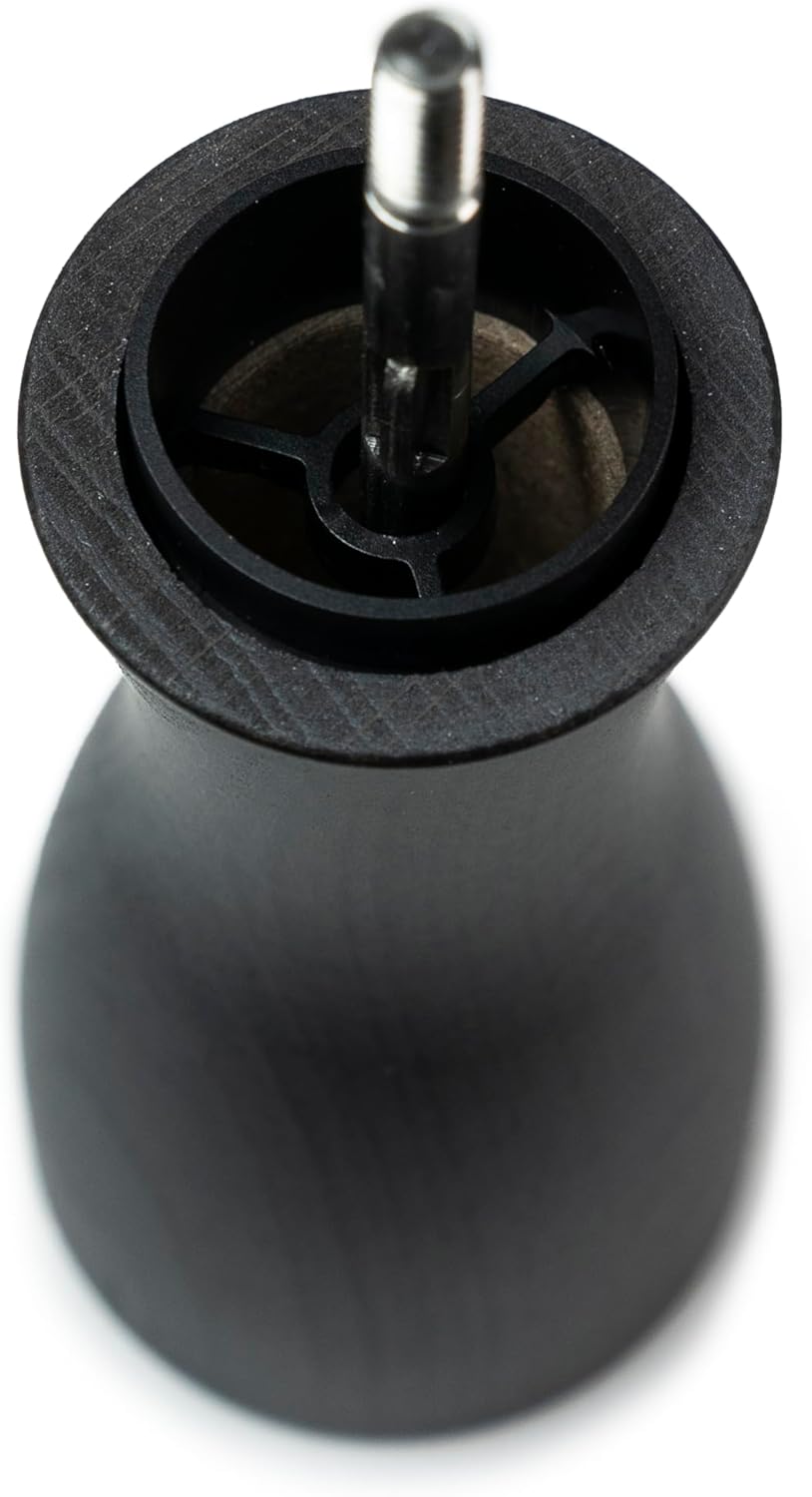 Peugeot Pfeffermühle Fidji 15 cm Graphit I Hochwertige Pfeffermühle manuell aus PEFC-zertifiziertem
