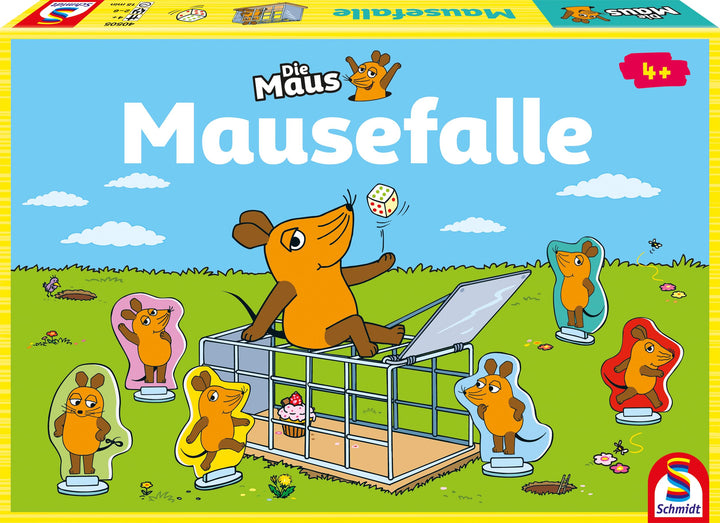 Schmidt Spiele 40505 Maus, Mausefalle, Kinderspiel, bunt Single, Single