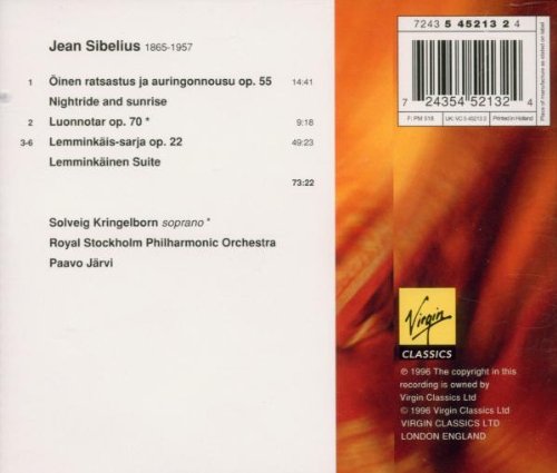 Lemminkainen (4 Legenden) u.a., Audio-CD