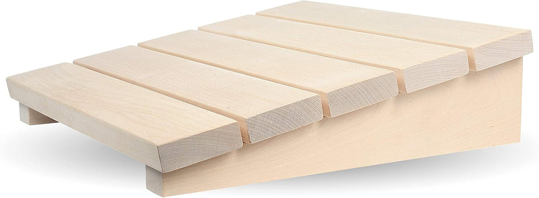 SudoreWell® Sauna Kopfstütze Exklusiv aus hochwertigem Abachiholz