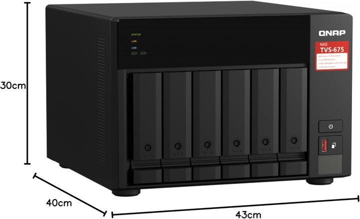 Qnap TVS-675-8G 6-Bay NAS KX-U6580