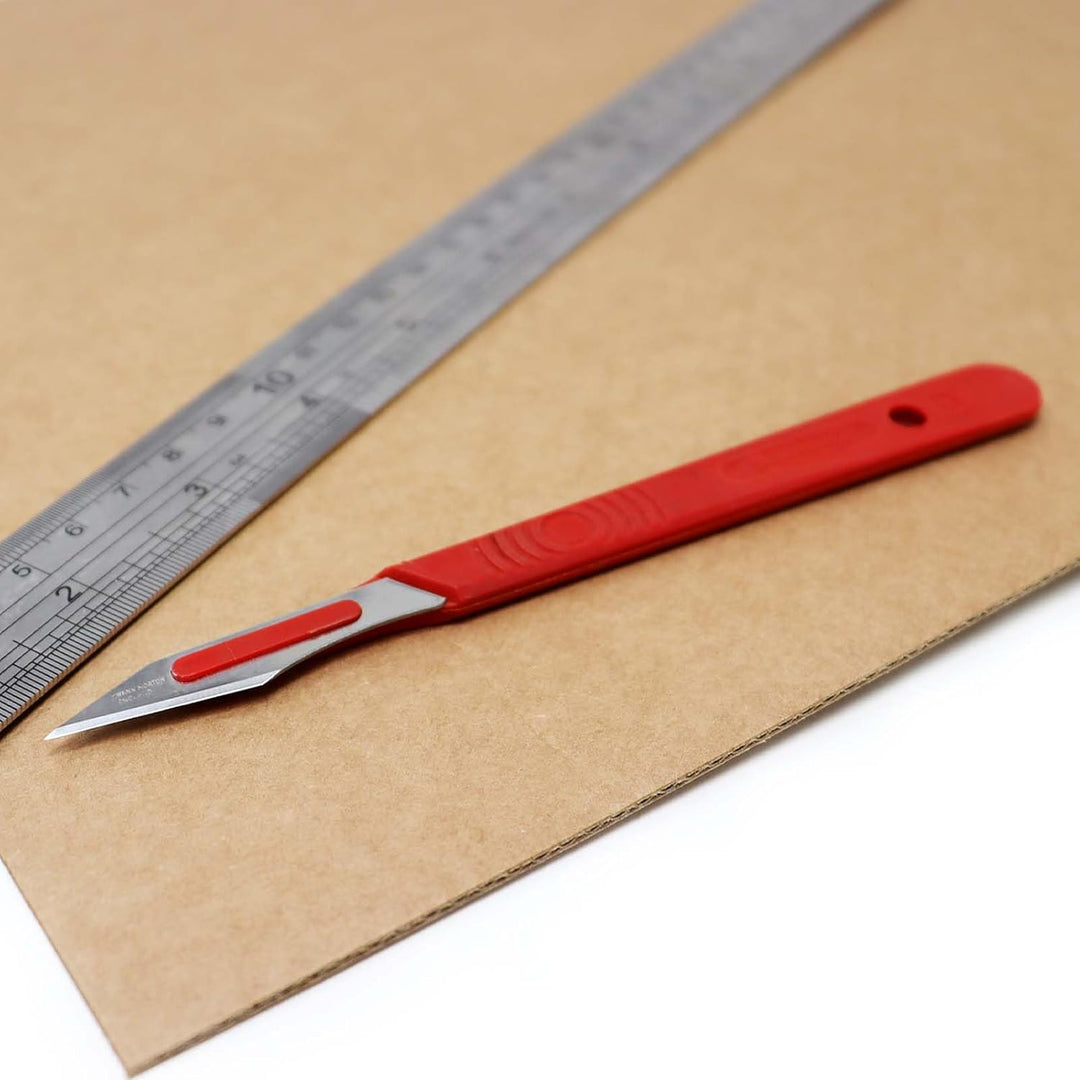 Artway - Beidseitige Wellpappe für Modellbau - Deckpapiere aus Kraftpapier mit 300 g/m² - Stärke 2 m