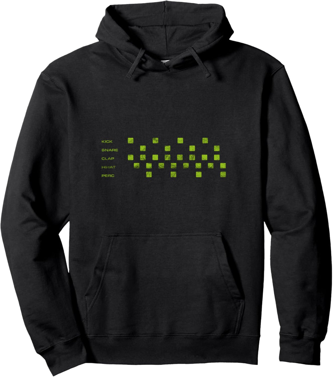 Kick Hihat Snare DAW Producer Drums Track DJ Pullover Hoodie