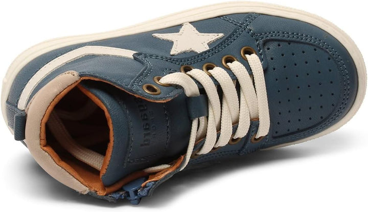 Bisgaard Unisex Kinder Isak Sneaker 28 EU Petrolio, 28 EU Petrolio
