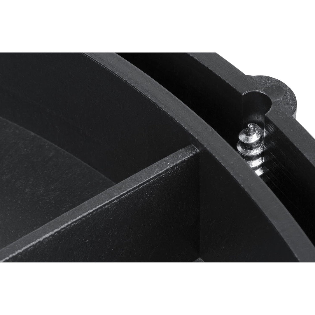 Kanaldeckel für Glattrohr Ø DN400 Schachtabdeckung Schachtdeckel Kontrollschacht Schwarz für Glattro