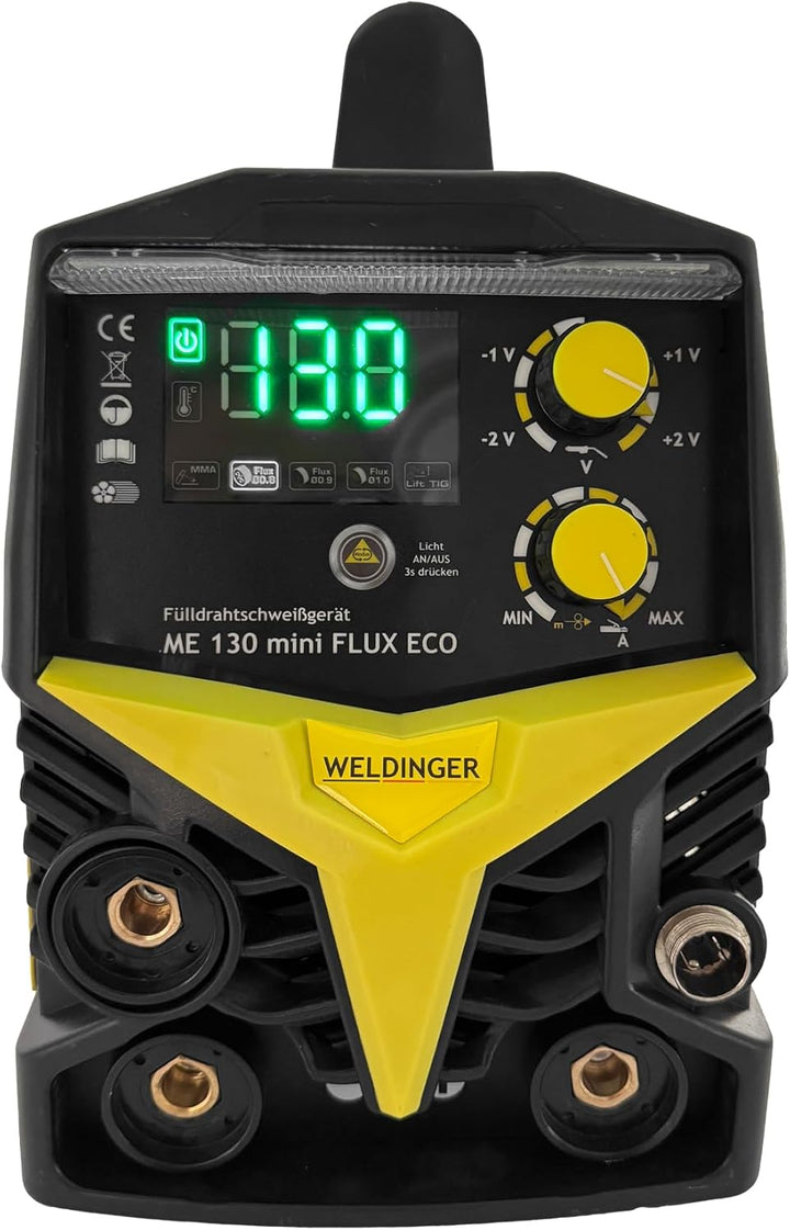 WELDINGER ME 130 mini FLUX ECO Fülldrahtschweissgerät mit Fülldraht und Zubehör NEU mini FLUX ECO Ne