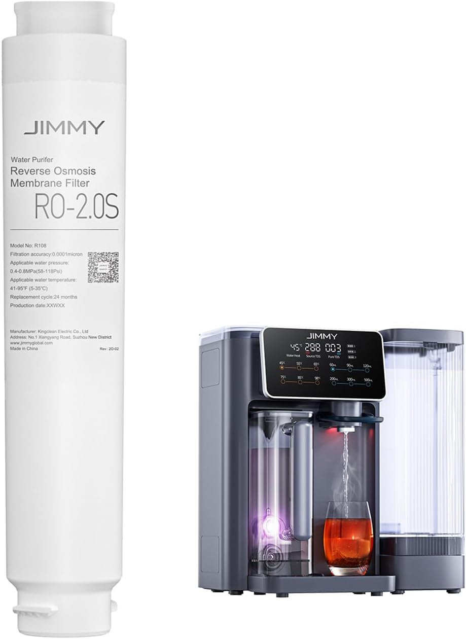 Jimmy Filter Umkehrosmose-Membranfilter RO-2.0S, für Ersatzfilter des R9 R9 Pro M9 Pro Osmoseanlage