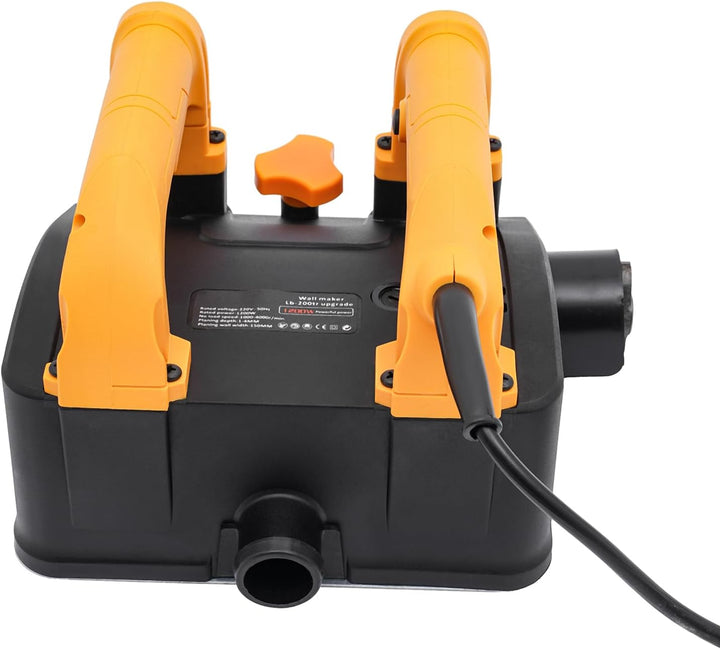 Elektrischer Wandhobel, 1200 W, Betonfräser, tragbare Maschine, 1-4 mm