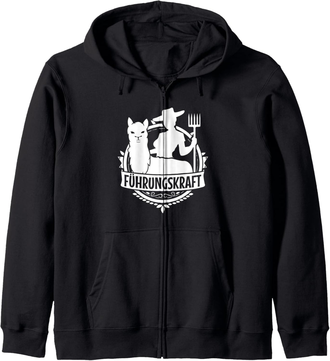 Führungskraft Alpaka Geschenk Kapuzenjacke