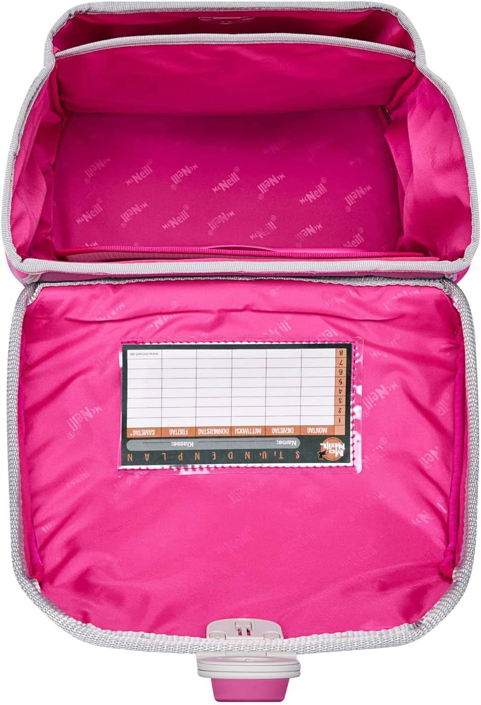 Thorka GmbH McNeill Mac2 Ranzen Set 5teilig BIRDY, Blu